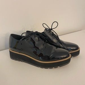Eileen Fisher Eddy Derby Size 8 Platform Brogue